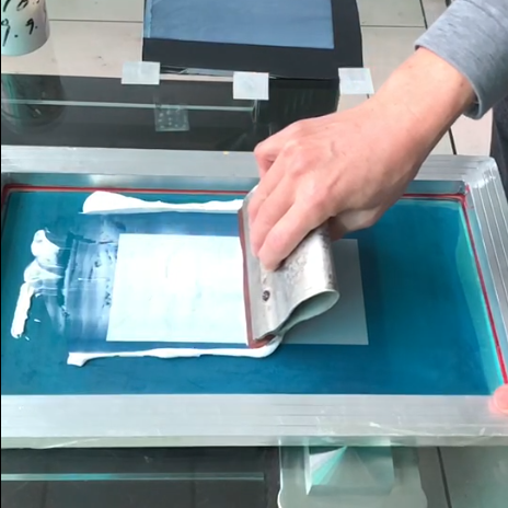 丝印胶水印刷测试